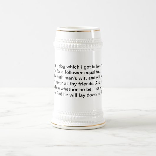 引用語句のマグ ビールジョッキ (中央)