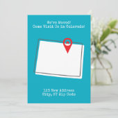 引越ししました！コロラドに遊びに来てください 案内状 (スタンド正面)