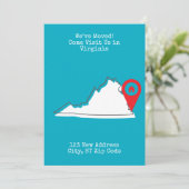 引越ししました!バージニアに遊びに来てください 案内状 (スタンド正面)