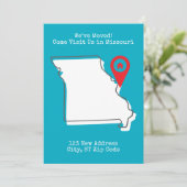 引越ししました！ミズーリにお越しください 案内状 (スタンド正面)