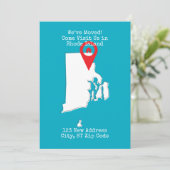 引越ししました！ロードアイランドに遊びに来てください 案内状 (スタンド正面)