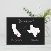 引越ししました！州から州へのお知らせ 案内状 (スタンド正面)