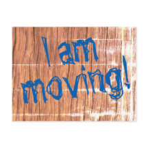 引越しです！ 住所変更のポストカード