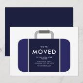 引越しのお知らせ 招待状 (正面/裏面)