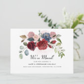 引越しのお知らせ 新住所 花のご案内 案内状 (スタンド正面)