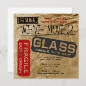 引越しのご案内! 案内状 (正面/裏面)