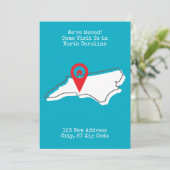 引越しました!ノースカロライナで会いましょう 案内状 (スタンド正面)