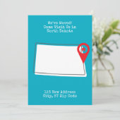 引越しました! ノースダコタに遊びに来てください 案内状 (スタンド正面)