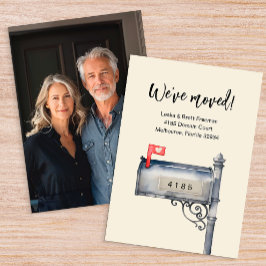 引越しました メールボックス フォト 引越しのお知らせ 招待状