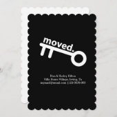 引越しました。 案内状 (正面/裏面)