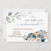 引越しました,水彩のカボチャ,花,葉 (正面)