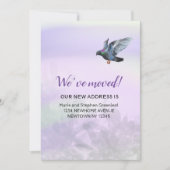 引越しをした 案内状 (正面)