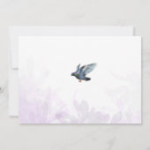 引越しをした 案内状 (裏面)