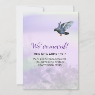 引越しをした 案内状