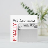 引越しをした 案内状 (スタンド正面)