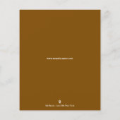 引越しサービスカスタムチラシ チラシ (裏面)