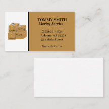 引越しボックス会社サービス名刺