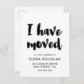 引越しモダン発表 ポストカード (正面/裏面)