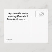 引越し中 案内ポストカード (裏面)