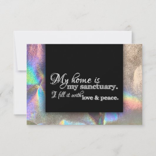 引越し住所の賛美変更 案内状 (正面)