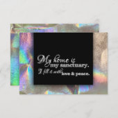 引越し住所の賛美変更 案内状 (正面/裏面)