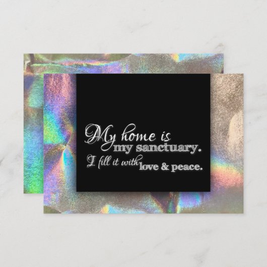 引越し住所の賛美変更 案内状 (正面/裏面)