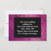 引越し住所の賛美変更 案内状 (裏面)