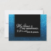 引越し住所の賛美変更 案内状 (正面)