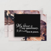 引越し住所の賛美変更 案内状 (正面/裏面)