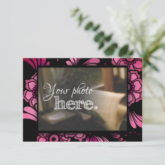 引越し住所の賛美変更 案内状 (スタンド正面)