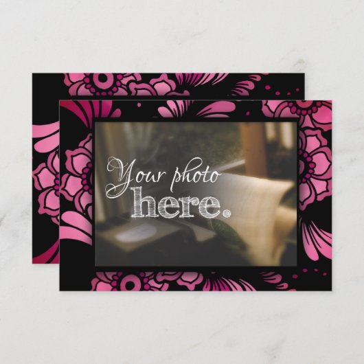 引越し住所の賛美変更 案内状 (正面/裏面)