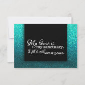 引越し住所の賛美変更 案内状 (正面)