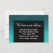 引越し住所の賛美変更 案内状 (裏面)