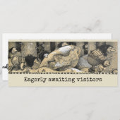 引越し先おもしろいのJohn Bauer Trols CC1233 案内状 (正面/裏面)