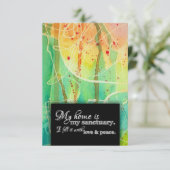 引越し先の住所の賛美変更 案内状 (スタンド正面)