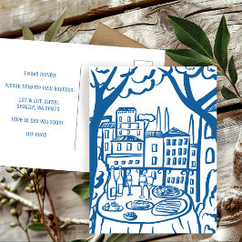 引越し案内ニューアパートメントアドレスバルコニー ポストカード