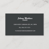 引越し業者スローガン名刺 名刺 (裏面)