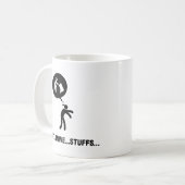 引越し業者 コーヒーマグカップ (正面左)