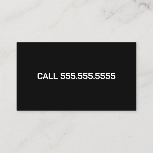 引越し業者 名刺 (裏面)