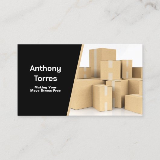 引越し業者 名刺 (正面)