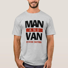 引越し業者、宅配便、バンドライバー Tシャツ