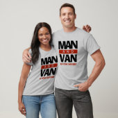引越し業者、宅配便、バンドライバー Tシャツ (ユニセックス)