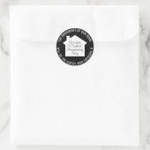 引越し祝いパーティー モダン ホーム ギフト ラウンドシール (バッグ)