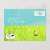 引越しScottie新しい住所のアナウンス 案内ポストカード (裏面)