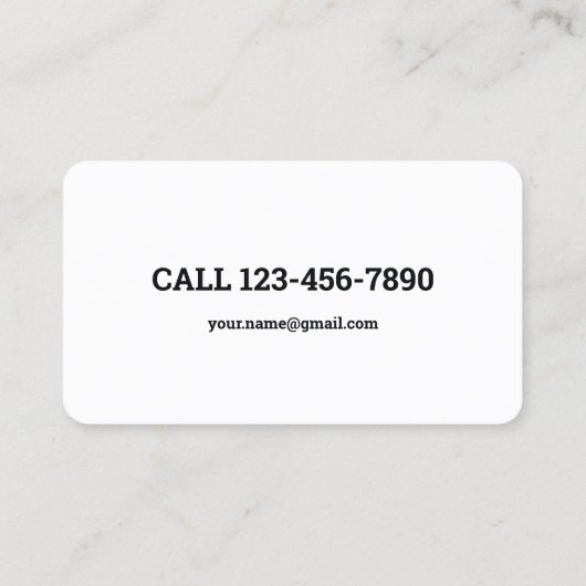 引越会社交通名刺 名刺 (裏面)