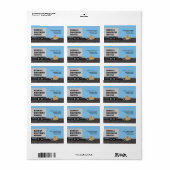 引越会社住所 シール (フルシート)