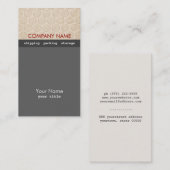 引越会社名刺 名刺 (正面/裏面)