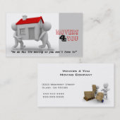 引越会社名刺 名刺 (正面/裏面)