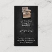 引越会社/ボックス/ボックス/段ボール会社 名刺 (裏面)