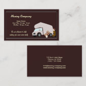 引越会社 名刺 (正面/裏面)